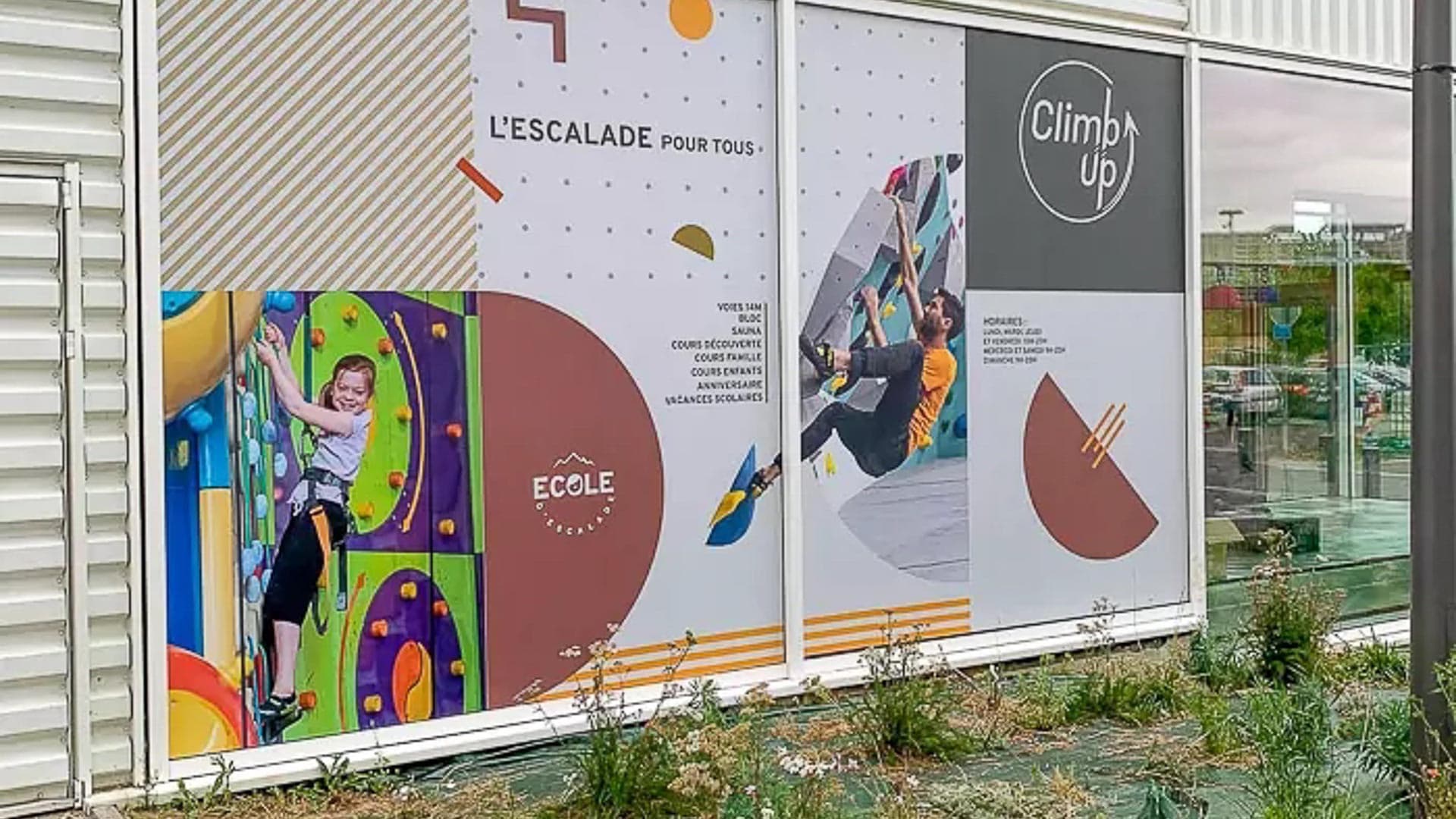 Signalétique adhésive intérieure et extérieure